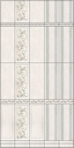 Плинтус Kerama Marazzi Кантри Шик 20х10 серый FMC011
