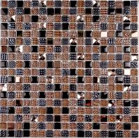 Мозаика стеклянная Bonaparte Crystal brown