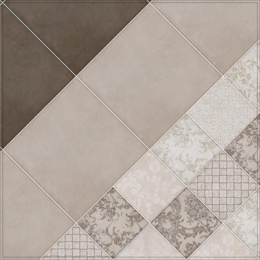 Карандаш Kerama Marazzi Бисер 20х0,6 платина POD016