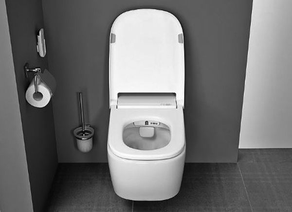 Унитаз подвесной Vitra V-Care Comfort, интеллектуальный, с функцией биде, с крышкой микролифт, белый