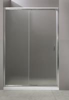Душевая дверь BelBagno 1300x1850, прозрачное стекло, хромированный профиль, UNO-BF-1-130-C-Cr