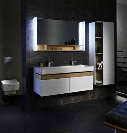 Тумба под раковину Jacob Delafon Terrace, 120см, белый глянец, EB1188-G1C