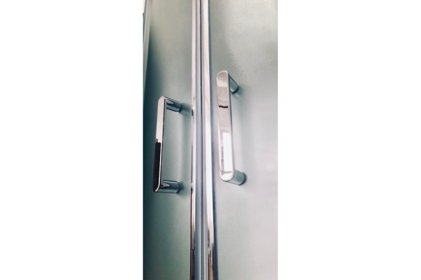 Душевая кабина Royal Bath 90х90х213, матовое стекло, хромированный профиль, RB 90HP-C-СН