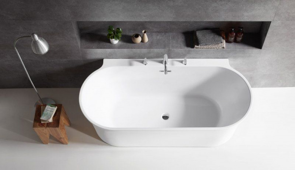 Ванна акриловая BelBagno 170*80 см, белая, BB409-1700-800