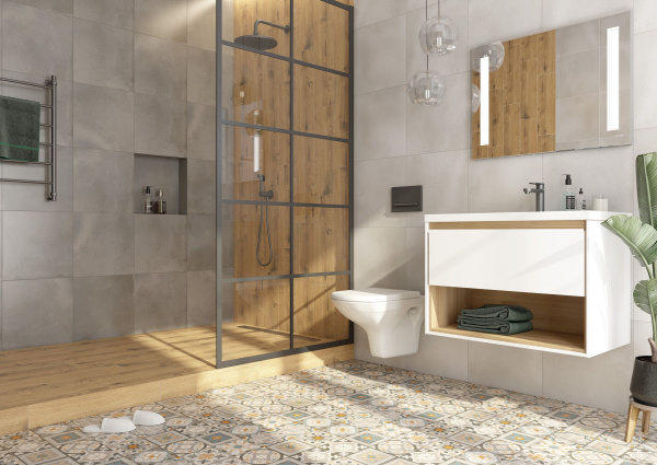 Керамогранит Cersanit Лофт (Loft) 42х42 серый, 16119