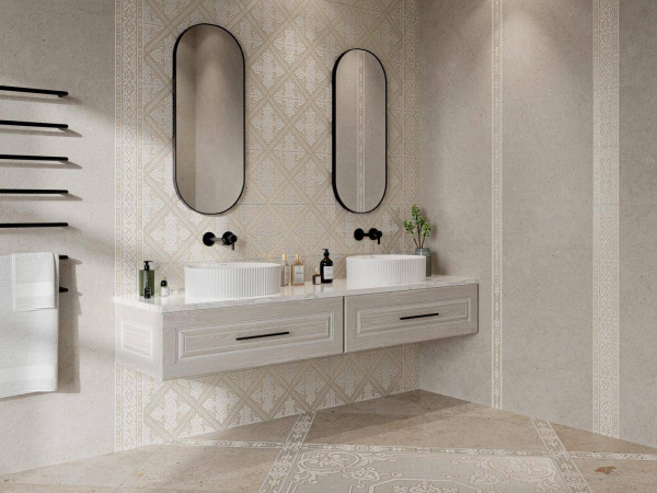 Бордюр Kerama Marazzi Карму серый светлый мат 30х12, BDA020R