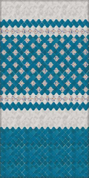 Плитка керамическая Kerama Marazzi Арабески Майолика синий 26x30, 65007