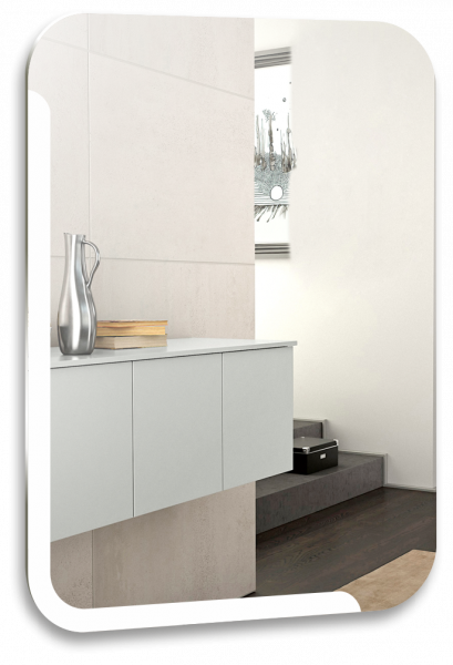 Зеркало Loranto Алькон 550*800 (гор/верт крепеж), ФР-00002360