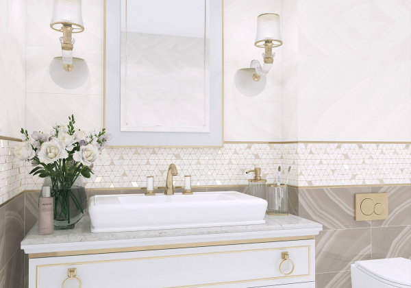 Декор AltaCera Резорт темный / Resort Dark Gold 249*500, DW9RES21