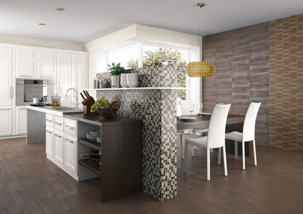 Керамическая плитка настенная CIFRE ceramica OXIGENO BROWN 45X45
