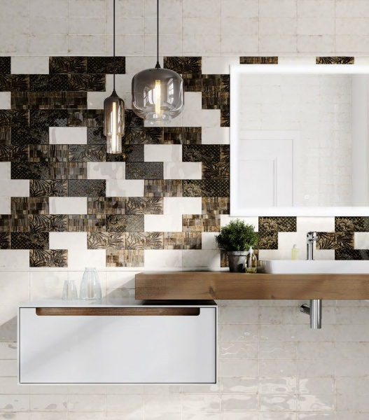 Керамическая плитка настенная Kerama Marazzi Милан Сфорца беж светлый 20x9,9x6,9, 19058