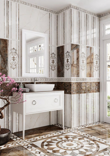 Декор Kerama Marazzi Милан Театро 25x75x9, HGD\A420\12140R