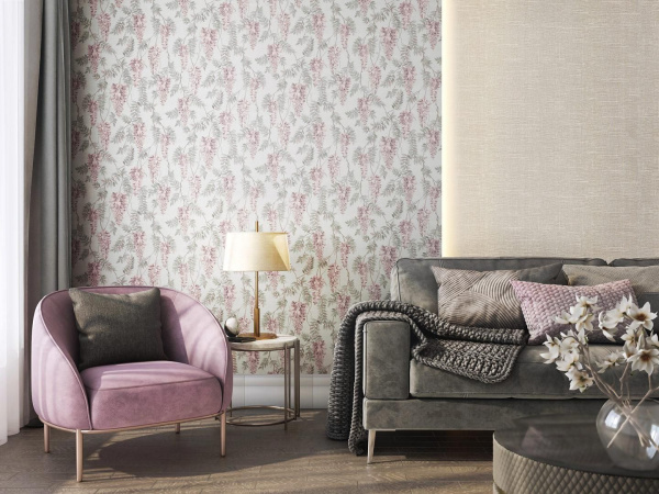 Обои виниловые Kerama Marazzi Эдем мотив, цветной яркий, KM5813