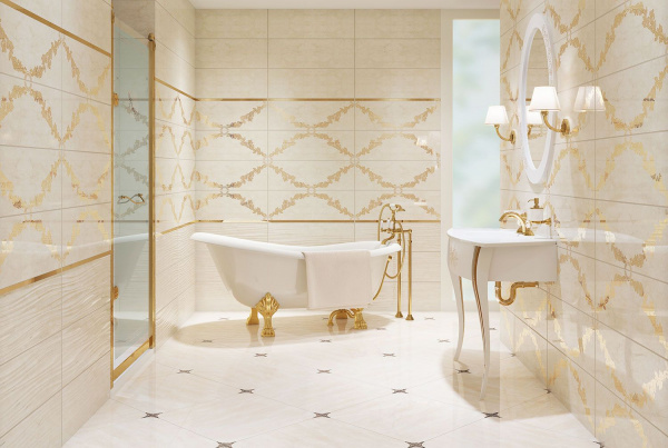 Керамическая плитка напольная Eurotile Ceramica LIA (уголок) 49,5х49,5, 130 LIA2BG