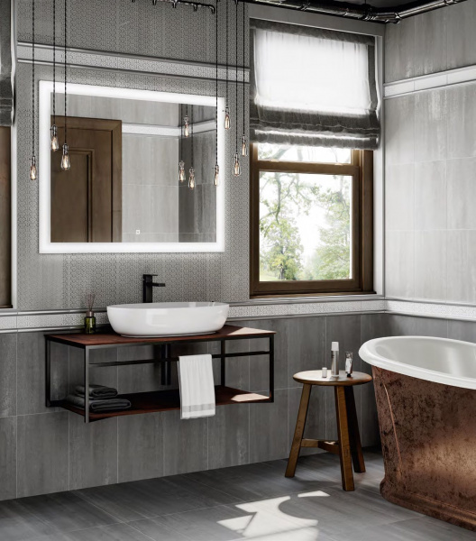 Бордюр Kerama Marazzi Милан Ломбардиа белый 25x5,4x8, AD\A569\6397