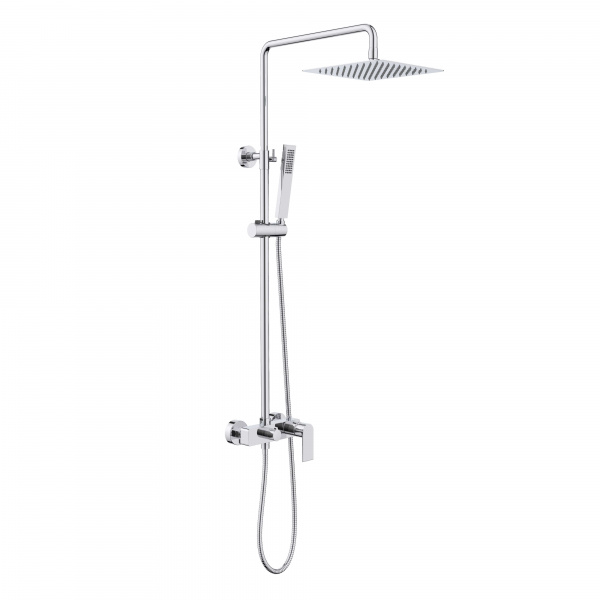 Душевая система Aquatek ЛИРА 250х250 мм, AQ2465CR