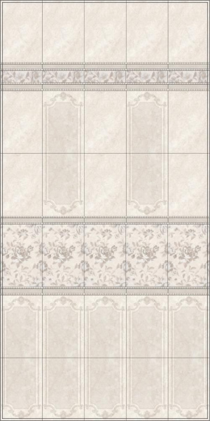 Карандаш Kerama Marazzi Лютеция 20х2 беж темный PFE011