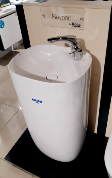 Раковина Roca BEYOND 500х450х880 мм, напольная, б/перелива, уст.комп., 7.3270.B.000.0