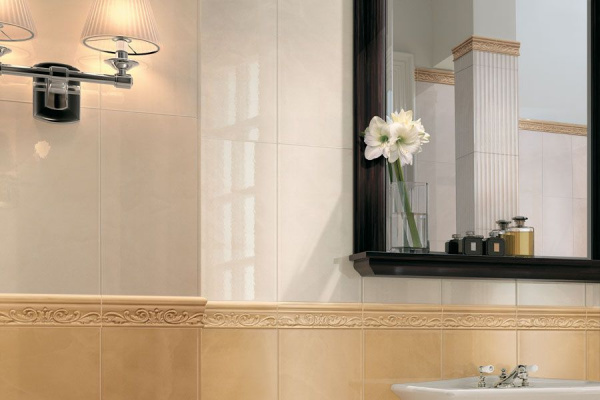 Декор настенный Atlas Concorde Vesta Avorio Cornice (компл-2шт) 50х45х0,75