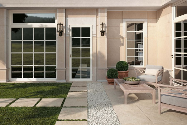 Ступень напольная Atlas Concorde Cliff Beige Lastra Scalino угл.лев. 33х60х2