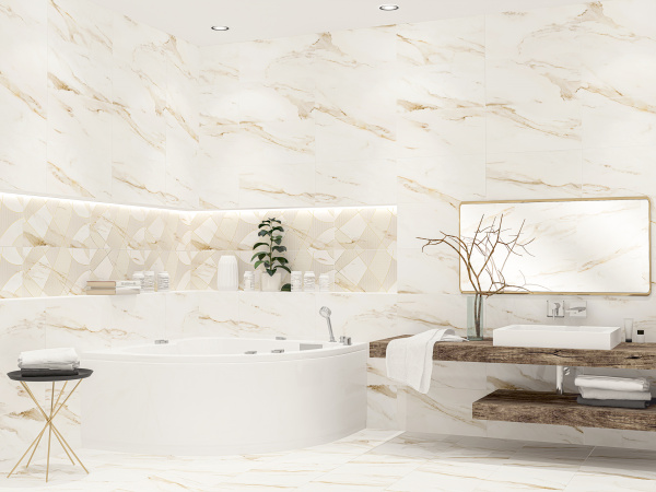 Декор Azori CALACATTA ROYAL VITRAGE 31,5*63 1с, 587912002
