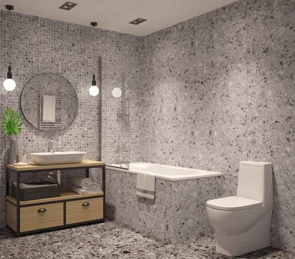 Керамогранит Kerranova Terrazzo 30*60, K-333/MR/300x600x10