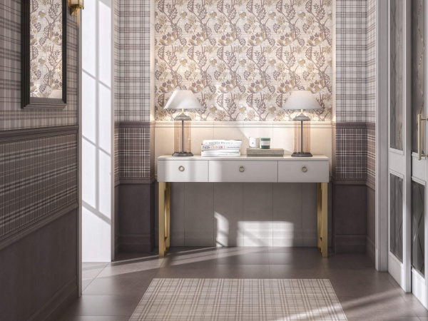 Плинтус Kerama Marazzi Трокадеро 25х15 коричневый FMB013