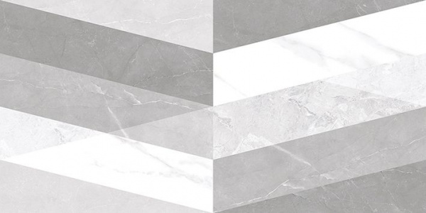 Керамическая плитка настенная Laparet Савой серый мозаика 20х40, 00-00-5-08-00-06-2461