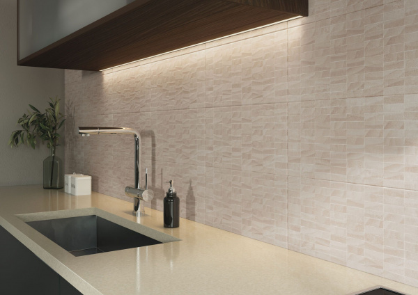 Керамическая плитка настенная CIFRE ceramica BETON GREY 25X50