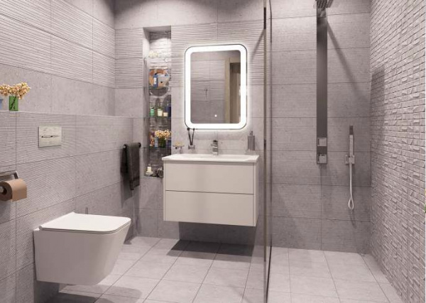 Керамическая плитка настенная Cube Ceramica Prado Mosaic Beige 30*60