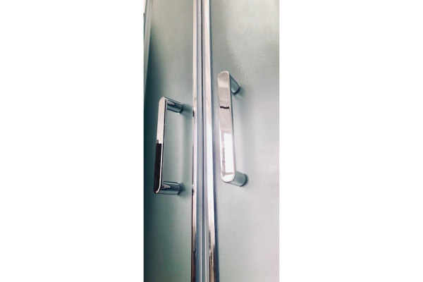 Гидромассажный бокс Royal Bath 90х90х217, белое/матовое стекло, хромированный профиль, RB 90HK7-WС-С