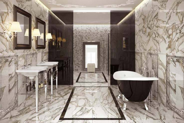 Мозаика настенная Atlas Concorde Supernova Marble Woodstone Champagne Mosaic 30,5х30,5х0,85