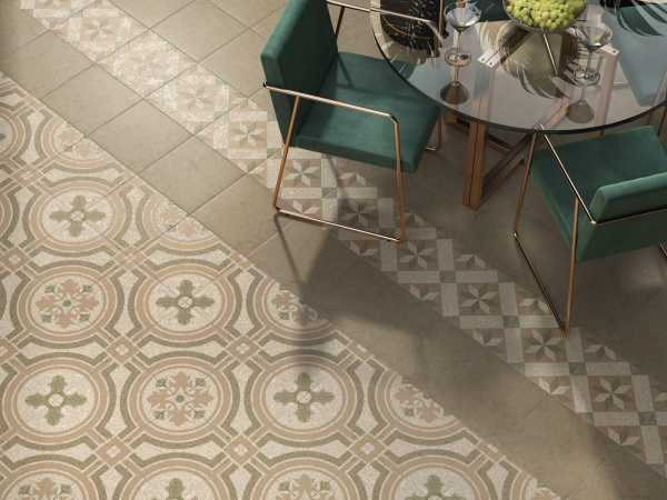 Керамогранит Kerama Marazzi Кампионе 20x20 бежевый светлый мат, 5291