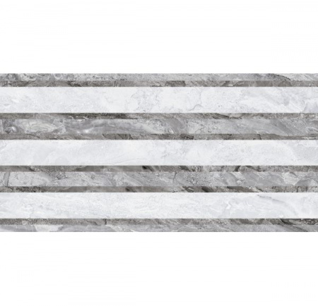 Керамическая плитка настенная Cube Ceramica Prado Lines Gray 30*60