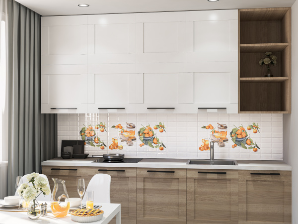 Декор Azori VOGUE Breakfast 4 40,5*20,1 1с, 583012014