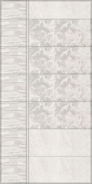 Керамическая плитка настенная Kerama Marazzi Гренель серый темный структура 30х89,5 13055R