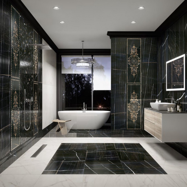 Керамическая плитка напольная Kerama Marazzi Милан Греппи белый 60x60 SG642002R