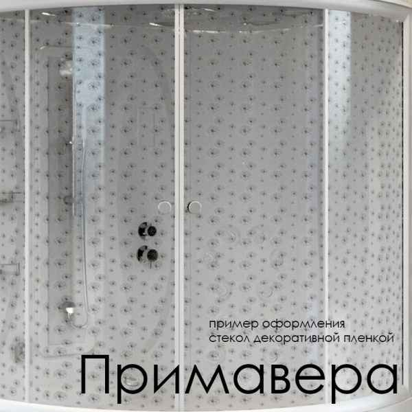 Декор на стекла душевой кабины Radomir "Гранд", 1-64-0-0-0-116