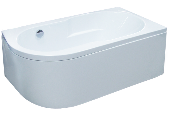 Ванна акриловая Royal Bath AZUR  150х80х60 см, белый, правая, RB614201R