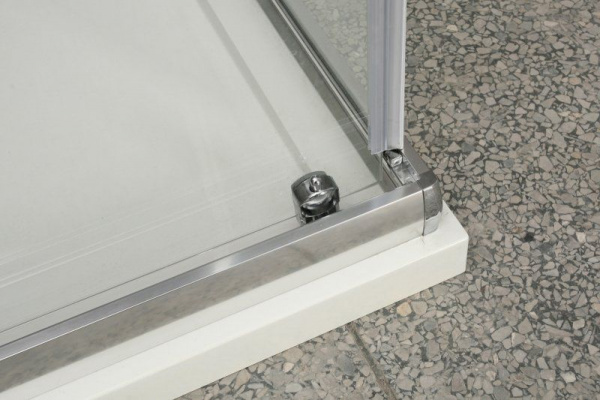 Душевая кабина BelBagno Uno 1000x800x1850, прозрачное стекло, хромированный профиль, UNO-AH-1-100/80