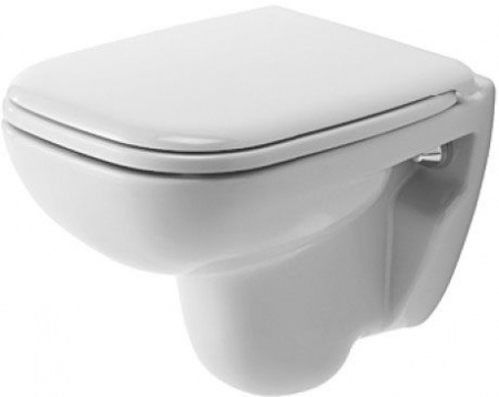 Унитаз подвесной Duravit D-Code с вертикальным смывом, белый , 22110900002