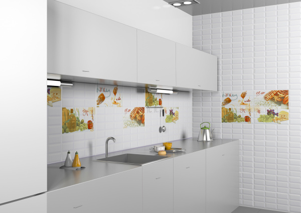 Декор Azori VOGUE Breakfast 4 40,5*20,1 1с, 583012014
