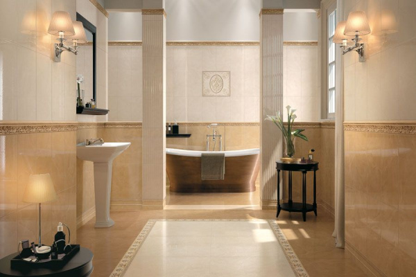 Декор настенный Atlas Concorde Vesta Avorio Cornice (компл-2шт) 50х45х0,75