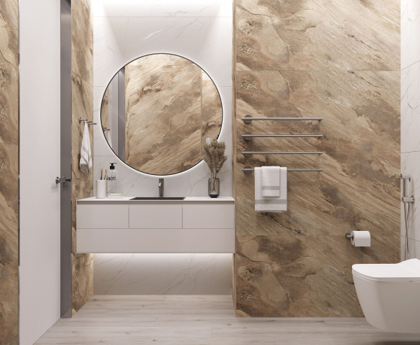 Керамогранит Laparet Миранда Браун 60x60 структурный, х9999286893
