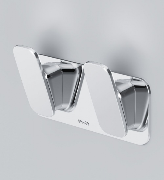 Двойной крючок AM.PM Inspire 2.0 для полотенец, хром, A50A35600