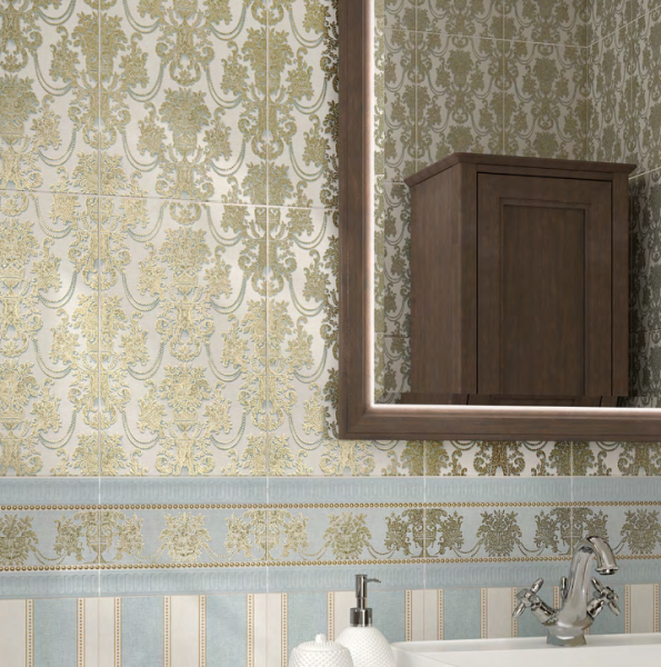 Декор Kerama Marazzi Милан Борромео 25x40x8, VT\D165\6403