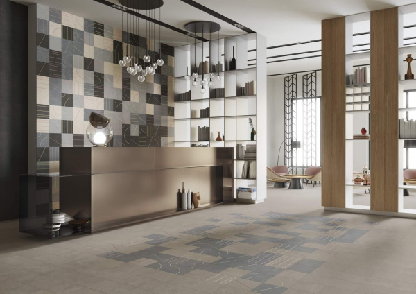 Бордюр Kerama Marazzi Матрикс бежевый светлый 20х5,7, OS\D242\8345